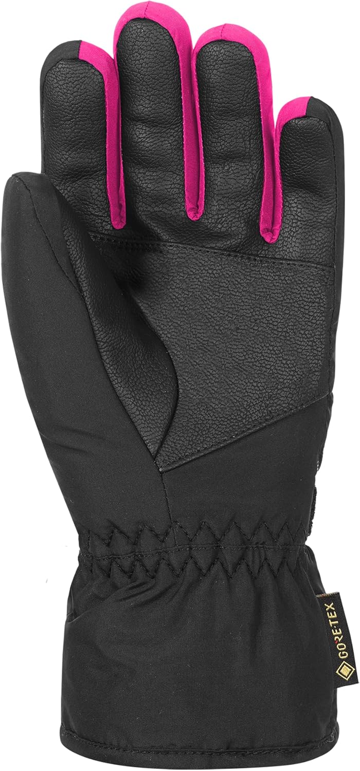 Reusch Kinder Handschuhe Bolt GTX Junior blck/blck melang/pink glo 5, blck/blck melang/pink glo 5