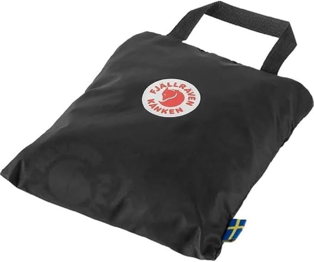 Fjällräven Unisex Kånken Rain Cover Plus Regenschutz (1er Pack) 0 Schwarz, 0 Schwarz