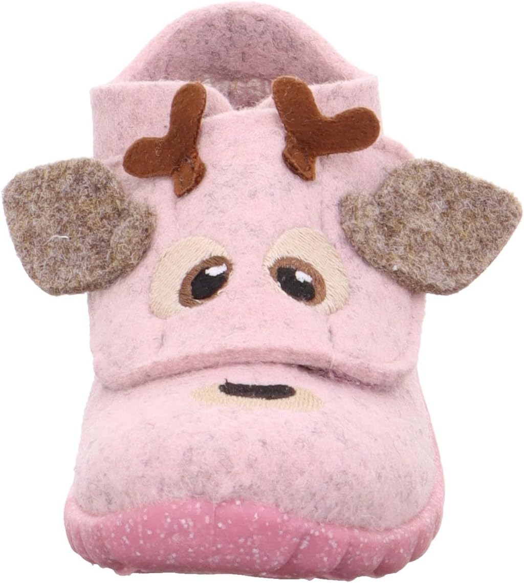 Superfit HAPPY Hausschuhe 1-800295 Jungen 30 EU Rosa 5520, 30 EU Rosa 5520