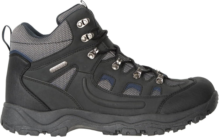 Mountain Warehouse Adventurer Mens Waterproof Boots - IsoDry Schuhe mit Synthetik-Obermaterial, Mesh