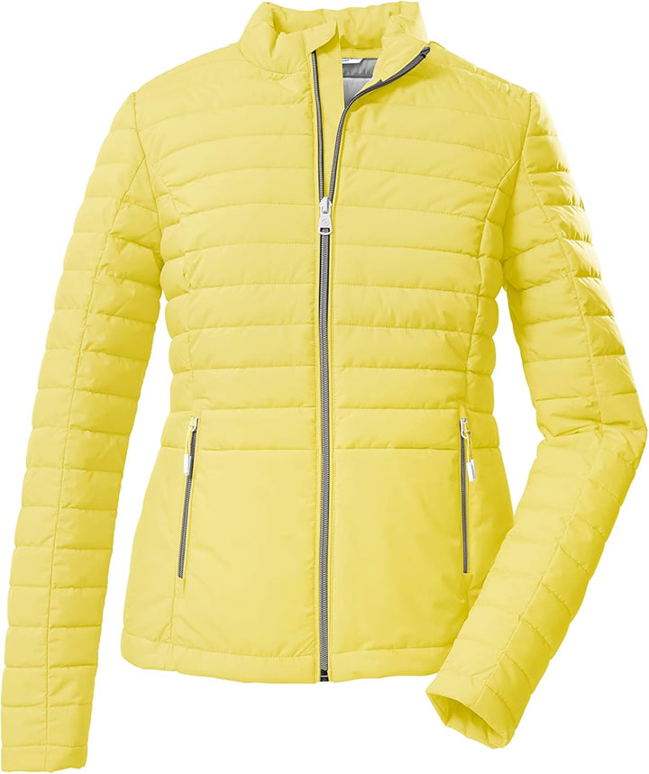 Killtec Damen Kos 116 Wmn Qltd Jckt Steppjacke/Jacke in Daunenoptik 42 Helllime, 42 Helllime
