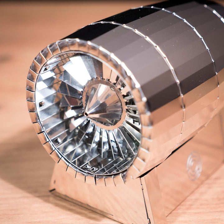 Metal-TIME Jet Engine Turbine, 3D Metall Puzzle, Jet Engine Assemble Model Kit, 3D Metall Modell DIY