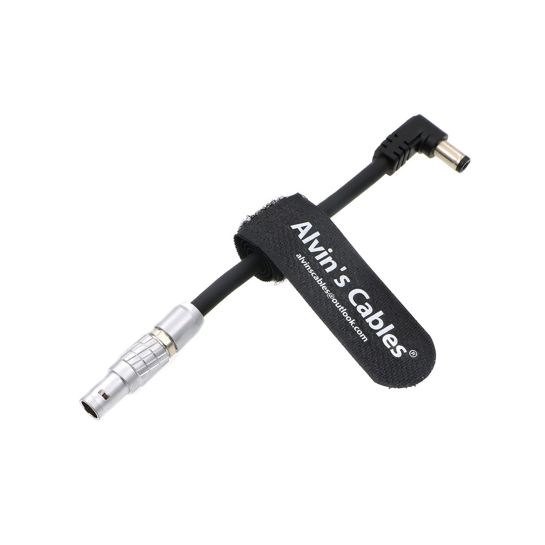 Alvin's Cables Z CAM E2 Flagship Stromkabel 2 Pin Stecker rechtwinklig DC von Nitze Plate, 2 Pin