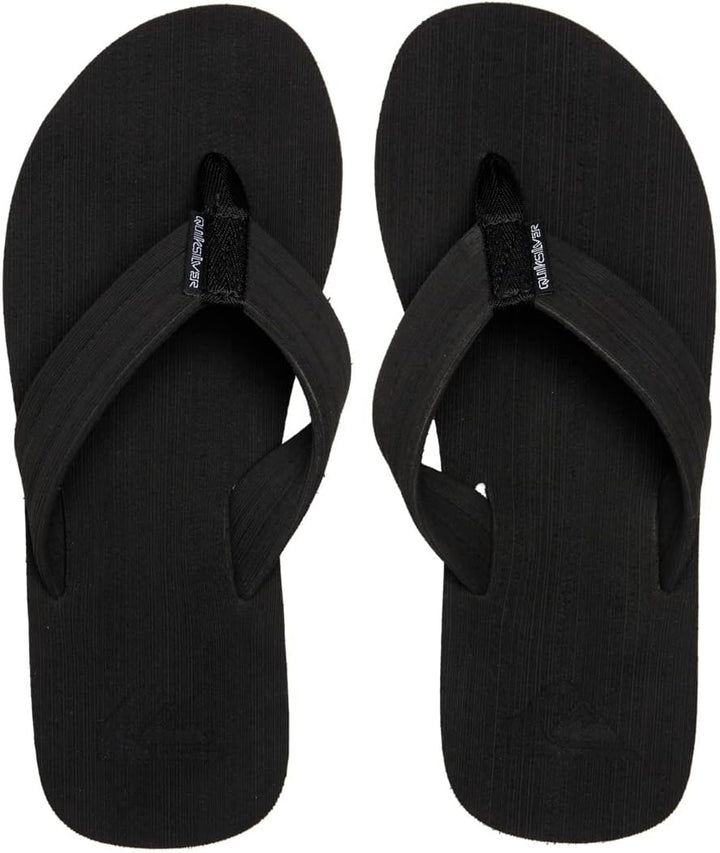 Quiksilver Herren Molokai Layback Sandale 39 EU Black White Black, 39 EU Black White Black
