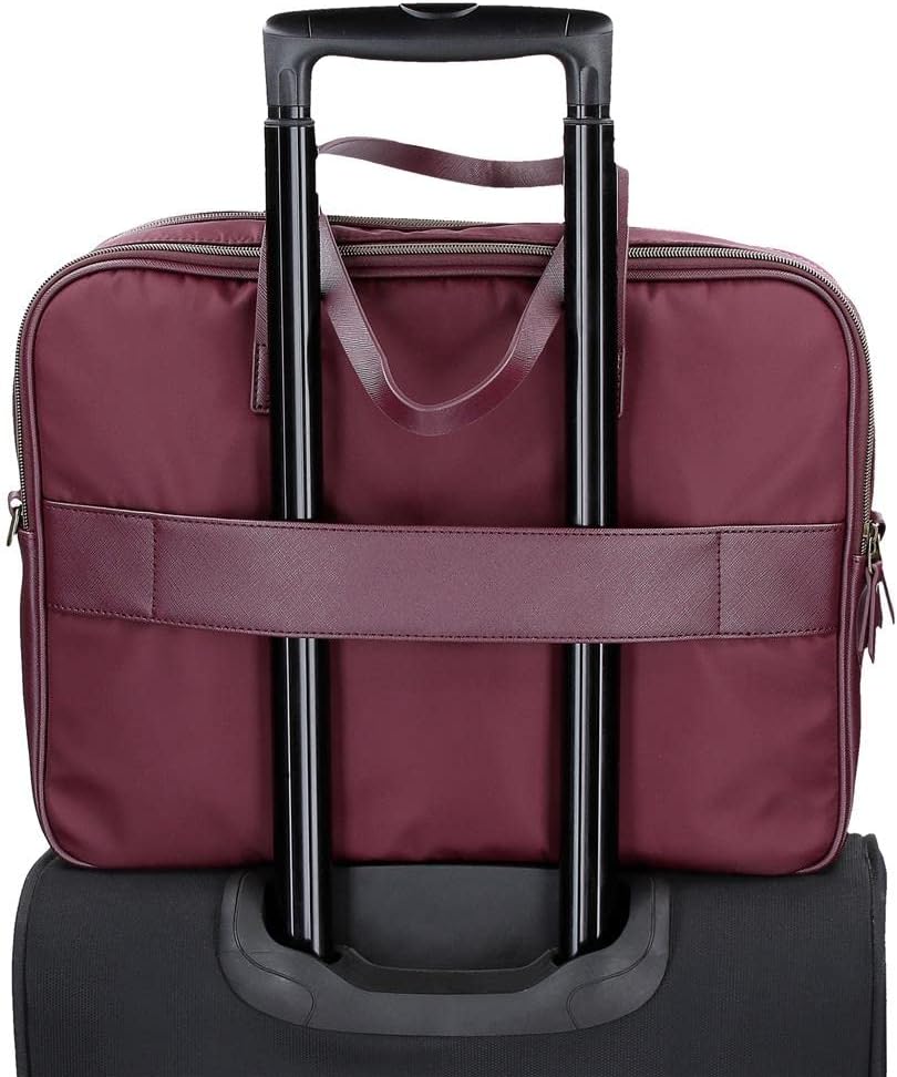 El Potra Wolle, lässig, schwarz, 22 x 25 x 10 cm, Polyester und PU, Schwarz, Lässiger Rucksack doppe