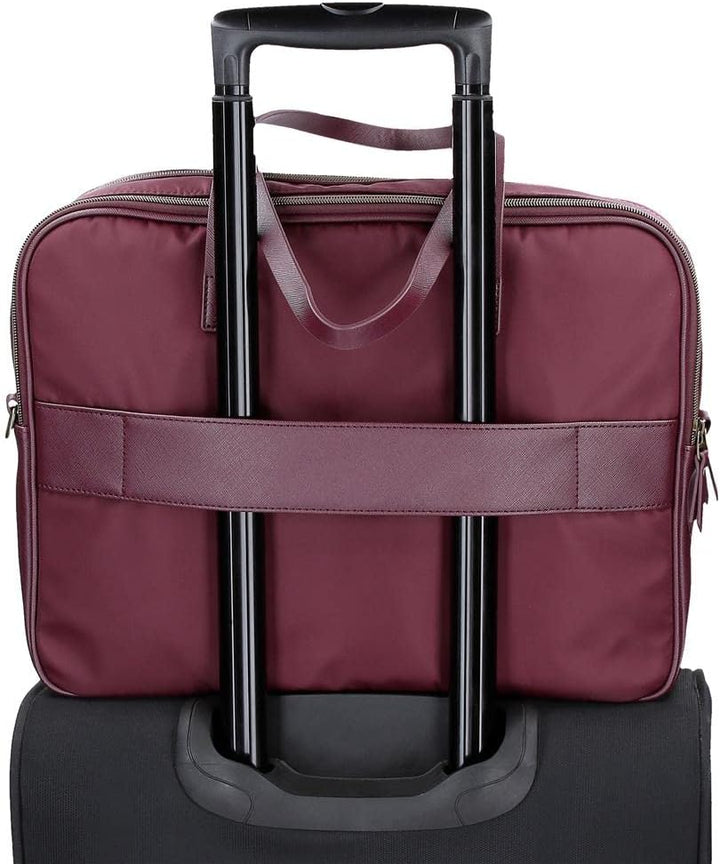 El Potra Wolle, lässig, schwarz, 22 x 25 x 10 cm, Polyester und PU, Schwarz, Lässiger Rucksack doppe