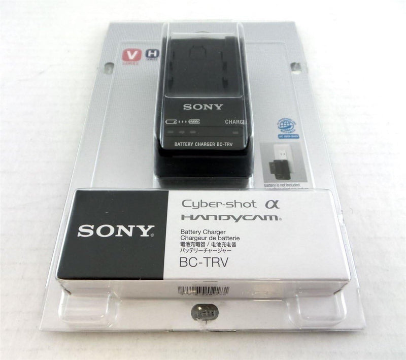 Sony BC-TRV Ladegerät (geeignet für Akkus P, V und H-Serie) Single, Single