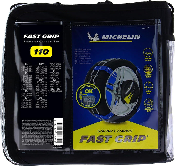 MICHELIN Fast Grip Front-Schneeketten N°110, N°110