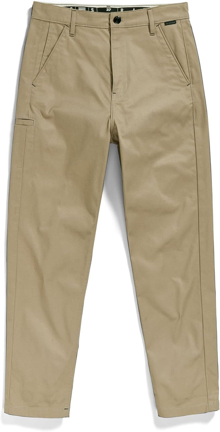 G-STAR RAW Damen Boyfriend Tapered Chino Pants 26W Beige (Dk Lever D20070-c072-b416), 26W Beige (Dk