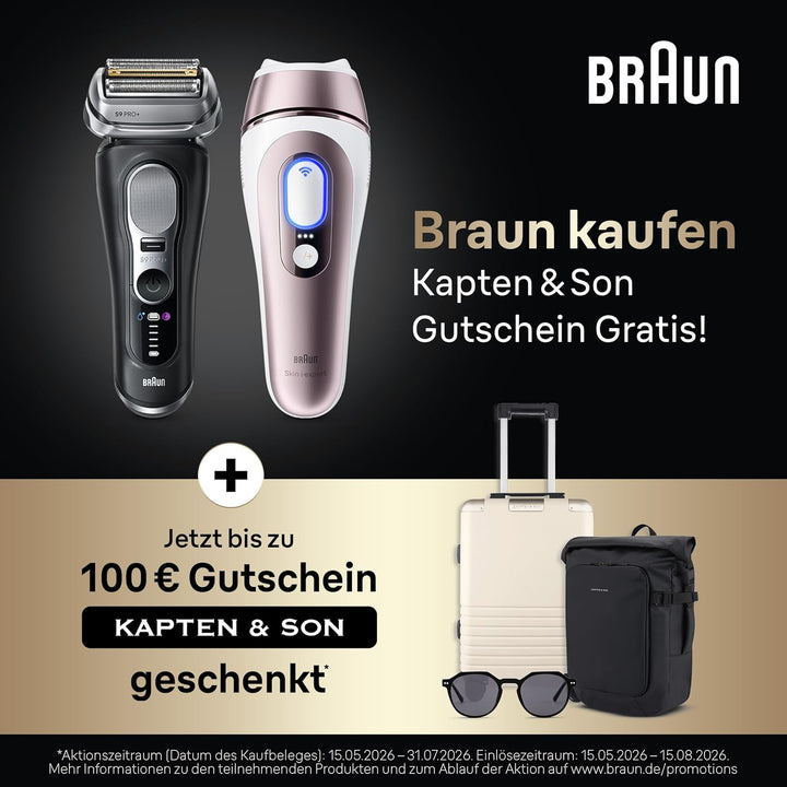 Braun Series 7 Rasierer Herren mit EasyClick Aufsatz, Elektrorasierer &amp; Präzisionstrimmer, 360° Flex