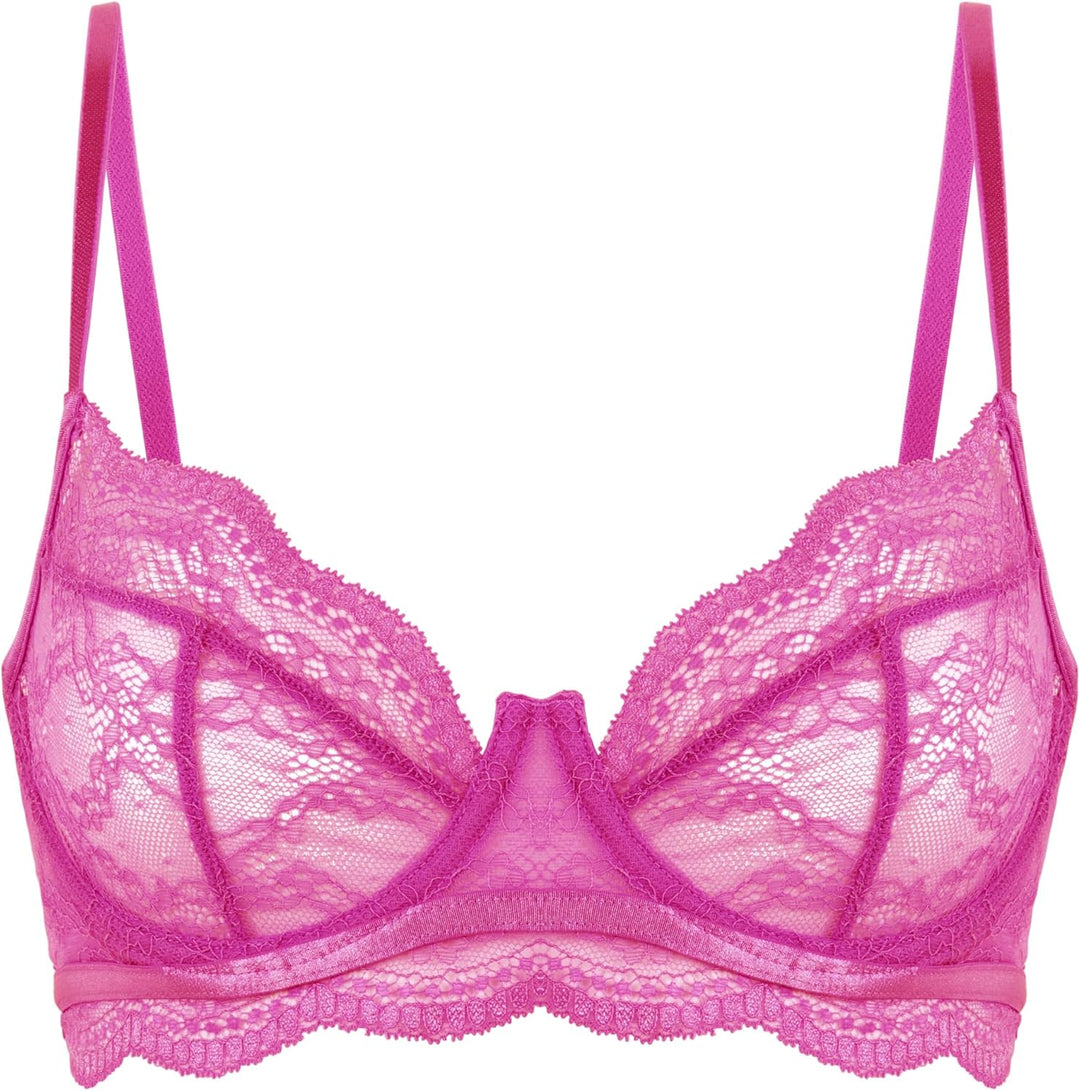 Hunkemöller Unwattierter Bügel-BH Isabelle 75D Wild Aster, 75D Wild Aster
