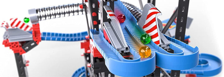 fischertechnik 564070 Kugelbahn Marble Competition – Bausatz für Kinder ab 8 Jahren, Lernspielzeug f