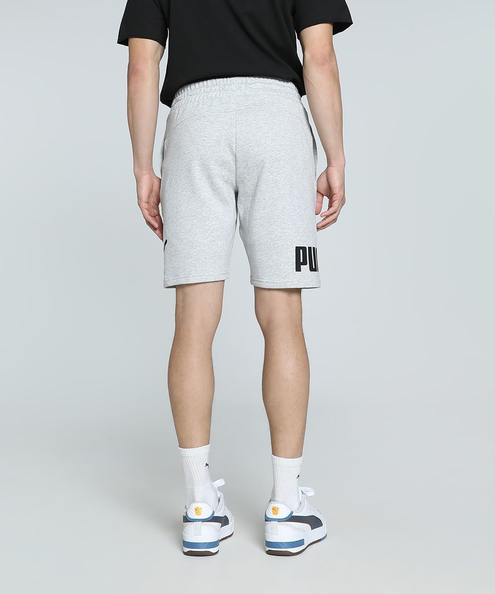 PUMA Power Shorts Herren S Light Gray Heather, S Light Gray Heather
