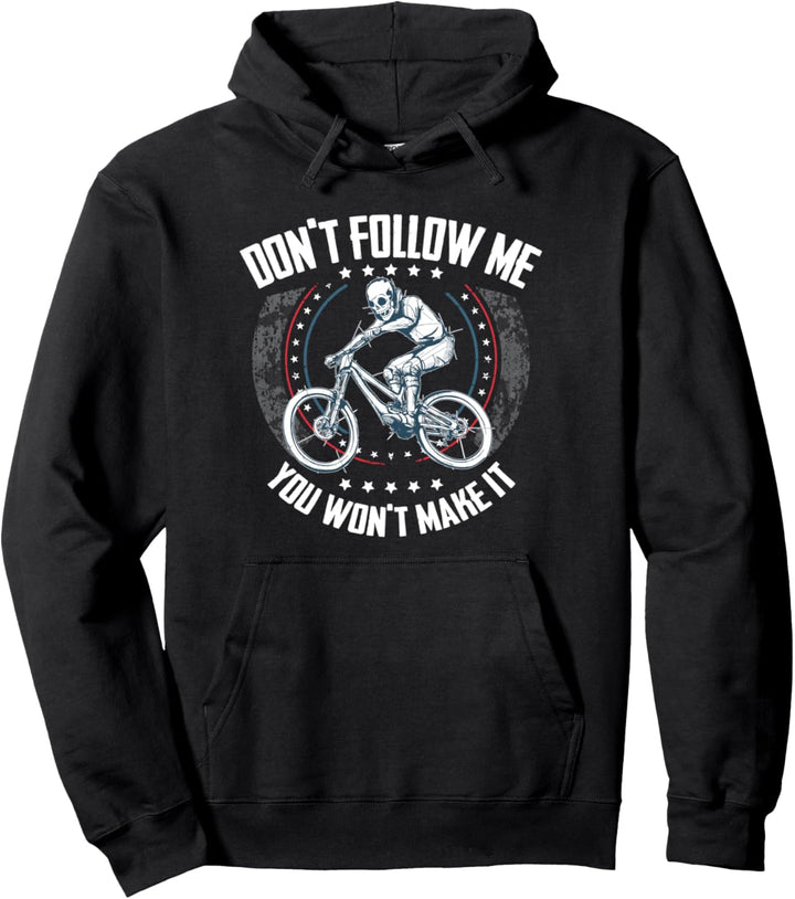 Don't Follow Me Mountainbike Pullover Hoodie