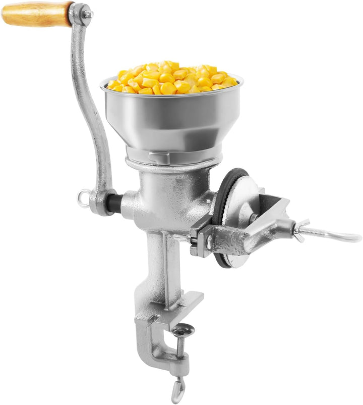 Manuelle Getreidemühle Mühle Handgetreidemühle aus Gusseisen Lebensmittelmühle Kaffeemühle für Mais
