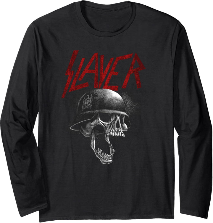 Slayer – War Skull Helmet Langarmshirt
