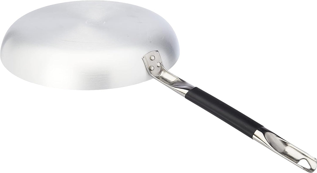 Pentole Agnelli Platinum Pfanne Senkkopf Langsame, aus Aluminium, Dicke 3 mm, mit Rohrstiel in Edels