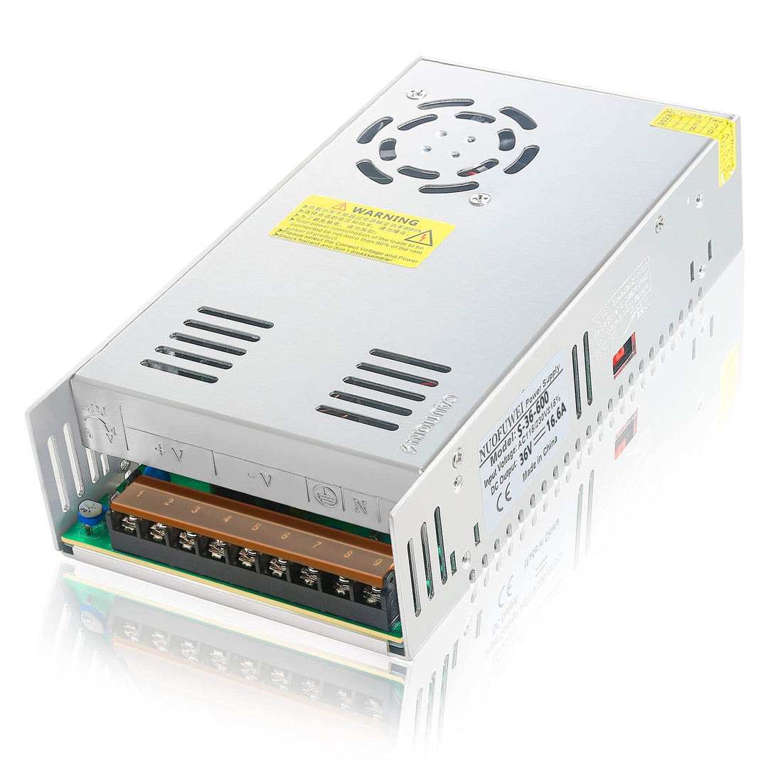 DC 36V 16.6A 600W Netzteil 230V AC auf DC 36Volt Schalternetzteil Transformator Adapter Trafo 36V 60