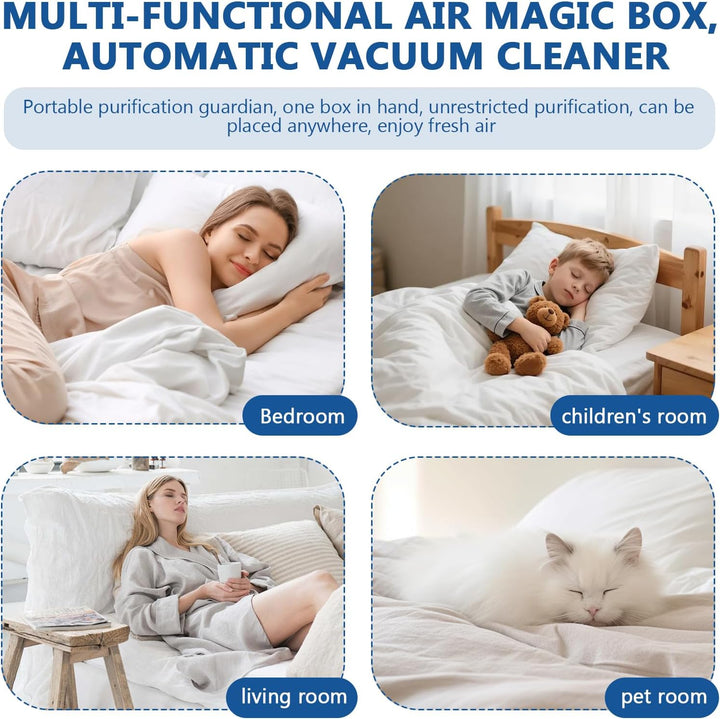 3 Pcs Multi Functional Air Magic Box Staubfrei Zuhause Indoor Luftreinigung Staub Entfernung Magic B