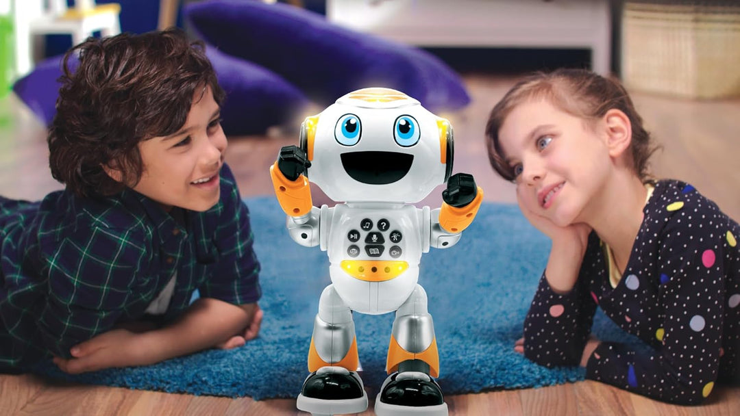 Lexibook, Powerman Advance - Französische Ausgabe - Ferngesteuerter Roboter, Interaktives Lernspielz