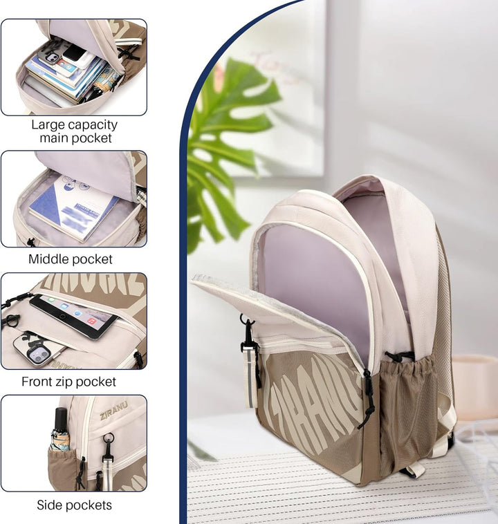 Schulrucksack Teenager Rucksack mit Rollen Kinder Schultasche Trolley Schulranzen mit Rollen Jungen