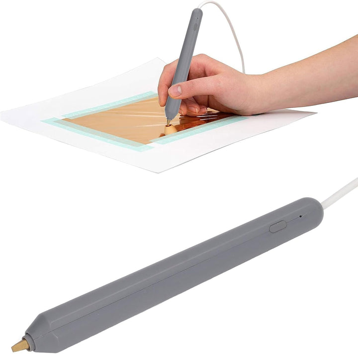 Wärmefolienstift USB Stempel Werkzeug, ABS Material, Ultrafeine Spitze, für Heimwerken und Zeichnen,