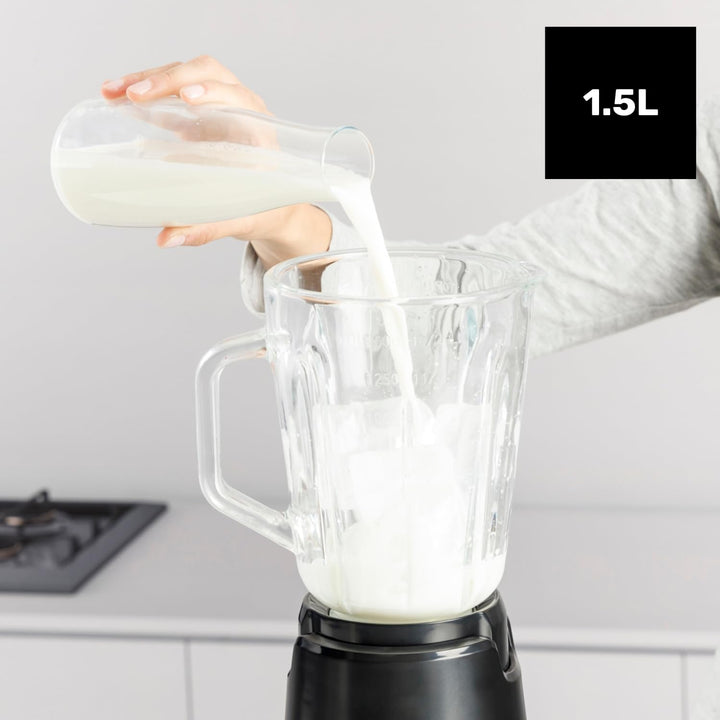 Taurus Standmixer Magnum Press 1500 | Glaskanne 1,5 l | 1500 W | 2 Geschwindigkeitsstufen + Turbo |