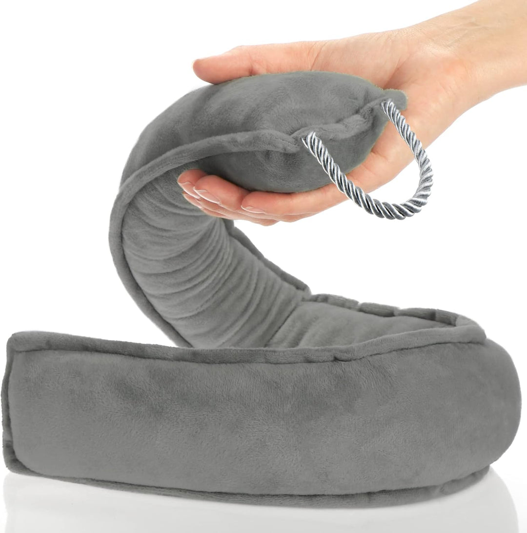 COM-FOUR® Zugluftstopper, extra Schwerer Windstopper MTI Kordel, effektiver Luftzugstopper, Gute Abd