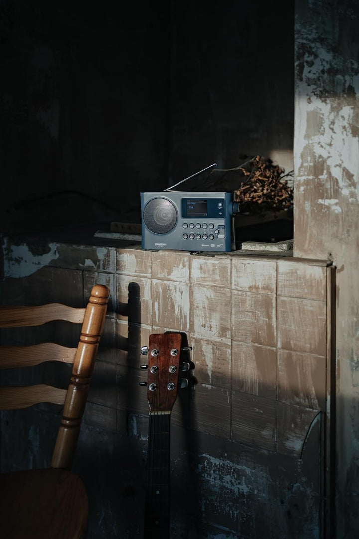 Sangean WFR-28 BT Dark Blue Internetradio mit Dab+ - WLAN - USB - DRM - Bluetooth