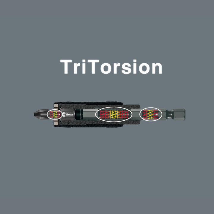 Wera Bit-Sortiment, Bit-Check 10 Impaktor 1 SB, 10-teilig, Wera 05073980001, Bit-Check 10 Impaktor 1