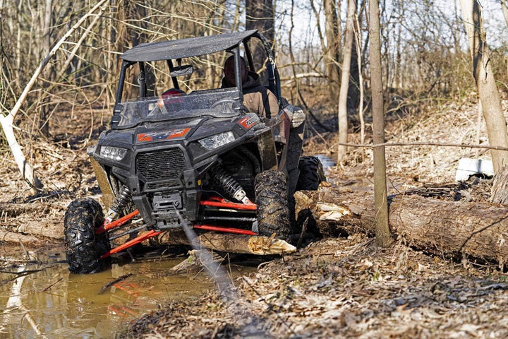 Rough Country Seilwinde Montageplatte für 2014-2022 Polaris RZR XP 1000-93042, schwarz