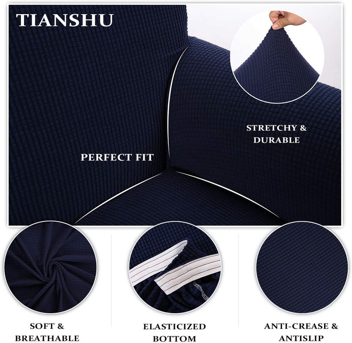 TIANSHU 1 Sitzer Sesselschoner, Liegestuhlbezug Sesselhusse Sesselschoner für Fernsehsessel Elastisc