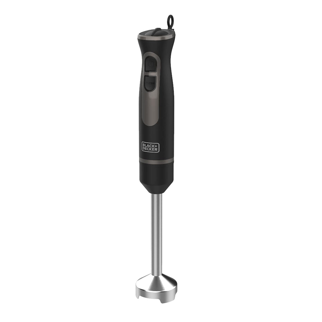 BLACK+DECKER BXHBA800E Stabmixer, 800 Watt, Schwarz 800W | 1 Zubehör, 800W | 1 Zubehör