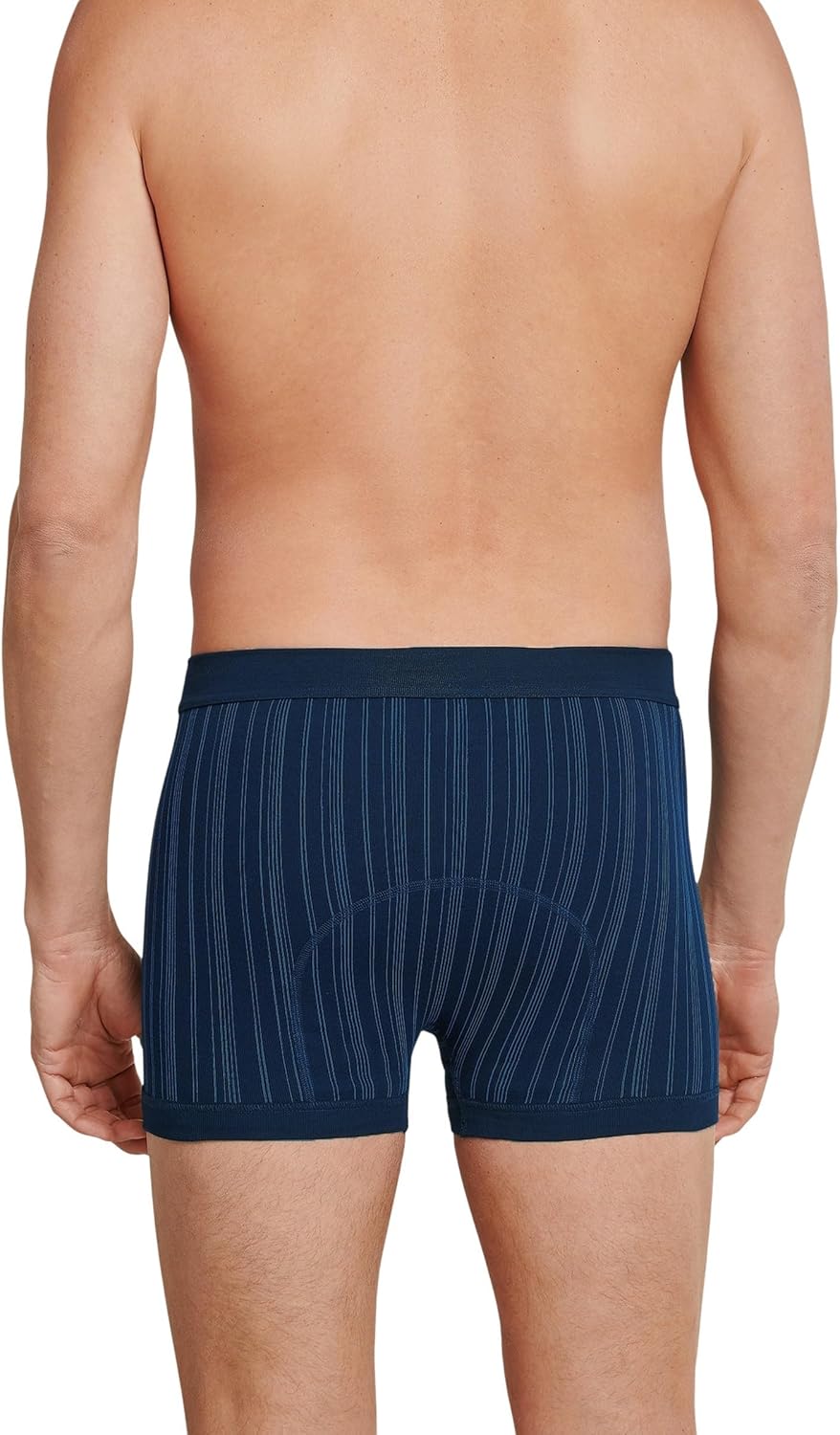 Schiesser Herren 2 PACK Unterhose mit Bein und Eingriff - Classic M Dunkelblau_172695, M Dunkelblau_
