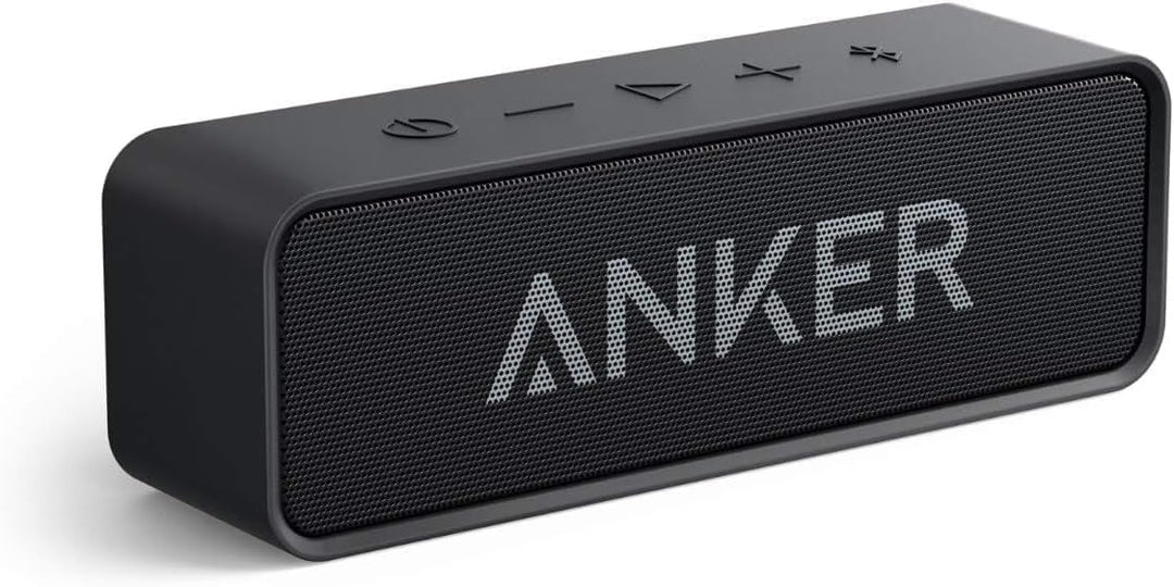 Anker SoundCore Kompakter Bluetooth 4.2 Lautsprecher, 24 Stunden Wiedergabe, Intensiver Bass, Integr