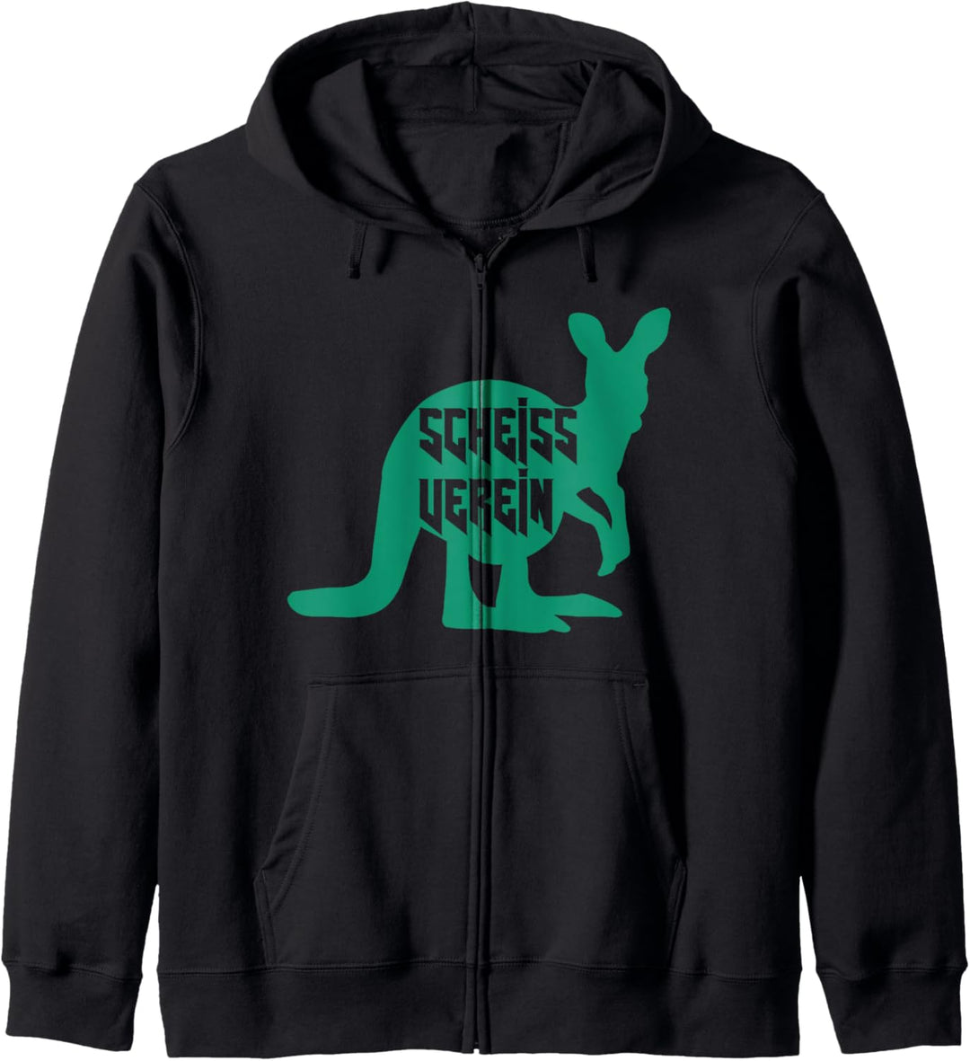 Scheiss Verein - Känguru, Kommunist, Beuteltier, Australien Kapuzenjacke
