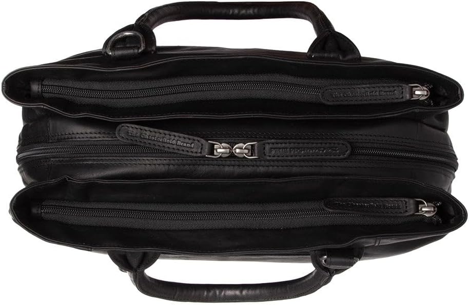 The Chesterfield Brand Passau - Henkeltasche 37 cm Schwarz Einheitsgrösse, Schwarz Einheitsgrösse