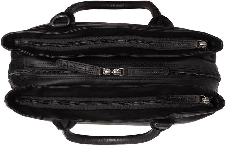 The Chesterfield Brand Passau - Henkeltasche 37 cm Schwarz Einheitsgrösse, Schwarz Einheitsgrösse