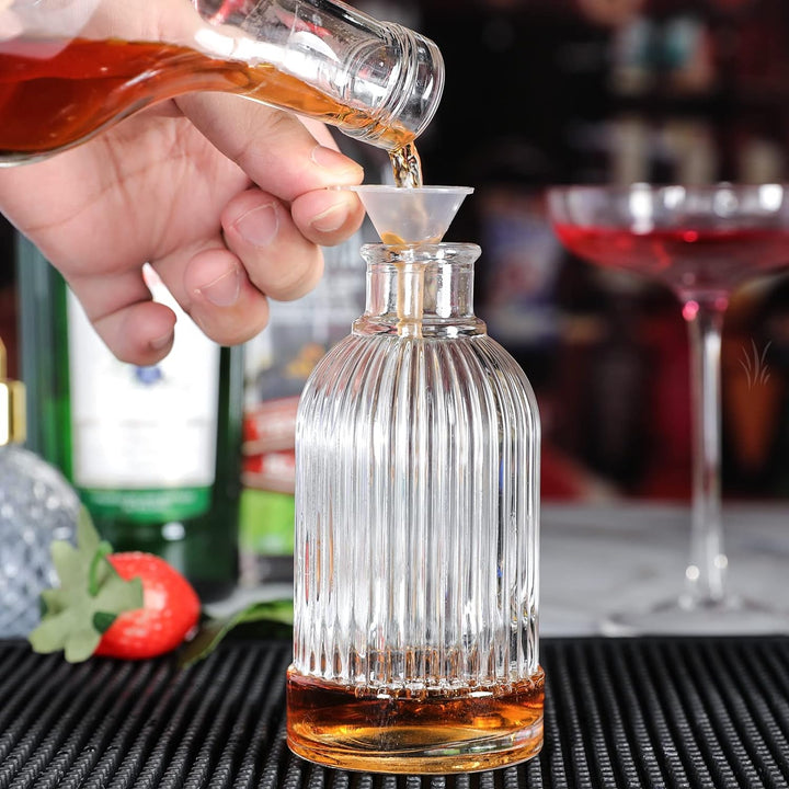 Bitterflasche für Cocktails Packung mit 5 Zerstäuber Bitters Glas for Angostura Orange Bitter Bitter