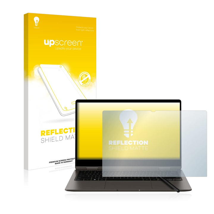 upscreen Entspiegelungs-Schutzfolie für Samsung Galaxy Book3 360 13" Displayschutz-Folie Matt [Anti-