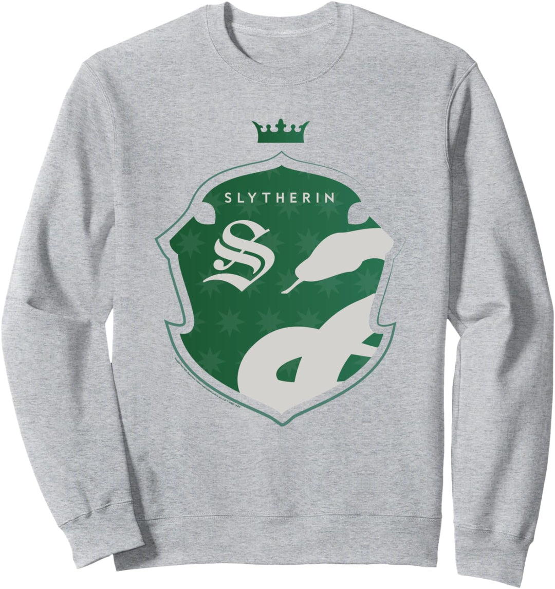 Harry Potter Slytherin 'S' Shield Crest Sweatshirt