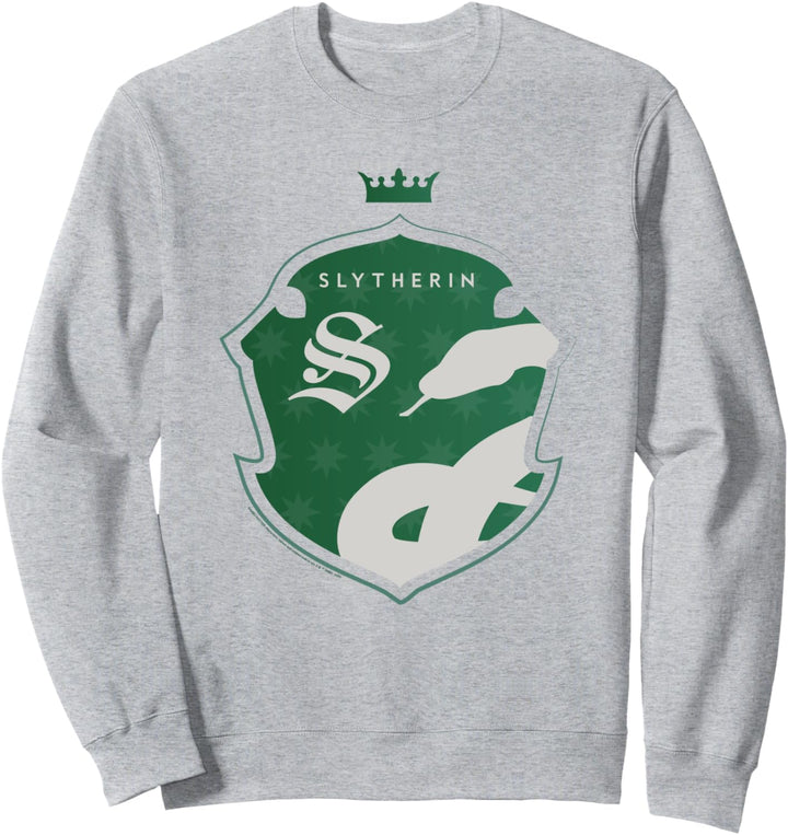 Harry Potter Slytherin 'S' Shield Crest Sweatshirt