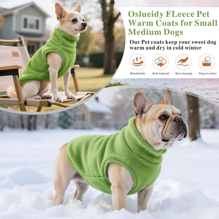 Hundemantel Fleece Hunde Jacken Hund warme Mäntel Winter Haustier Kleidung Hoodies Pullover Jumpsuit