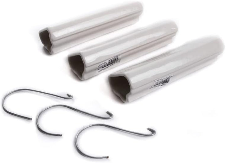 rg-vertrieb Keramik Verdampfer Verdunster für Rippenheizkörper Wasserdunster 0, 35L Weiss (3 Stück),