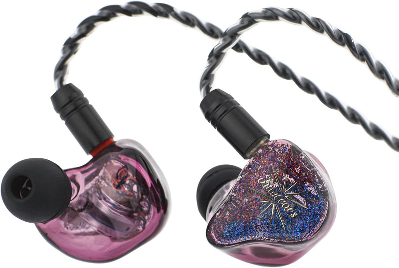 LINSOUL Kiwi Ears Forteza In Ear Monitor, 1BA + 2DD HiFi-Kopfhörer mit Kabel, Gaming-Kopfhörer, Hybr