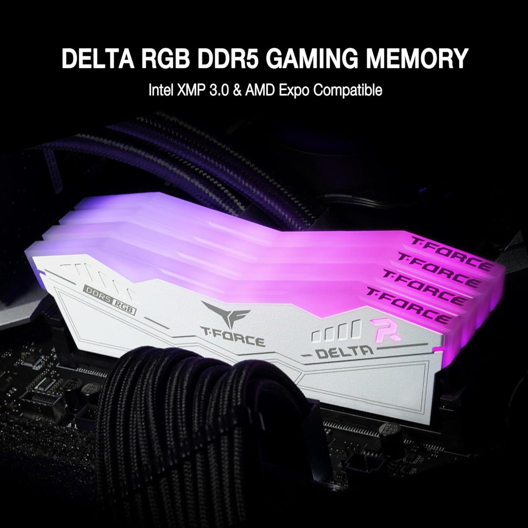 Team Group Arbeitsspeicher DIMM 32 GB DDR5-6000 (2X 16 GB) Dual-Kit 32GB(2x16GB) DDR5 6000MHz 30-36-