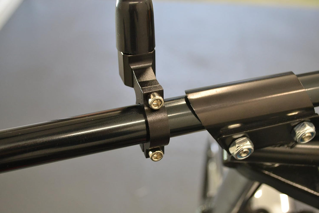 Motorrad Spiegel Halterung 10mm Im Uhrzeigersinn Gewinde X 2 für 22mm Lenker