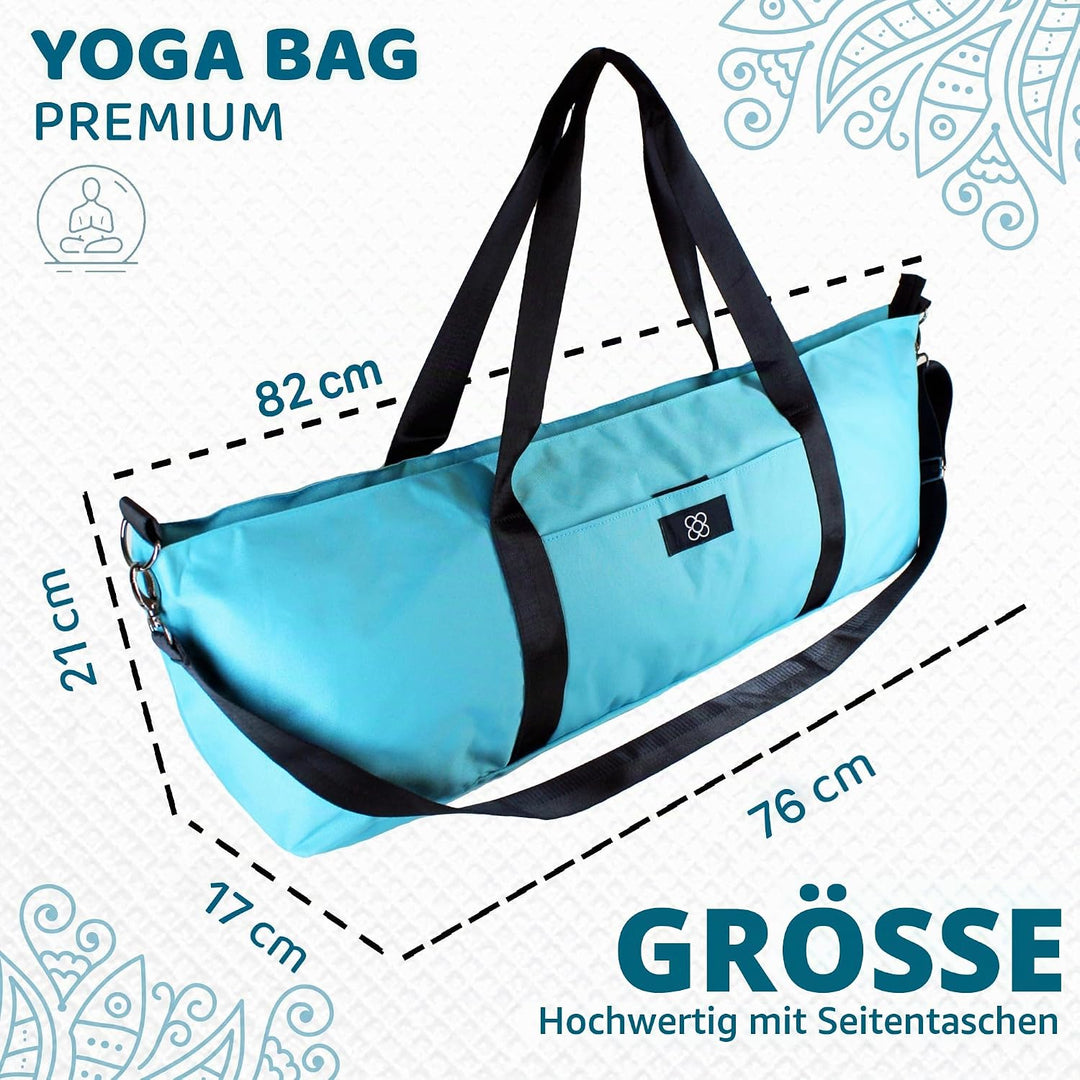DOJA Barcelona Yogatasche XXL Gross- Robuste und Geräumige Yoga Tasche für Matte und Zubehö - Yogama