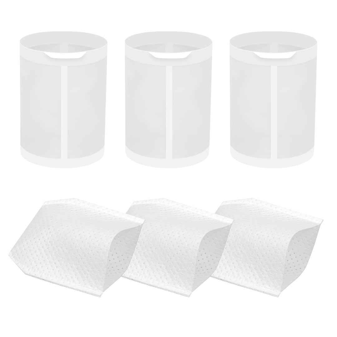 Smilefil 3 Vorfilter + 3 Filter für Makita CL100 / 106/180 DCL180 Staubsauger Zubehör Staubsaugerbeu