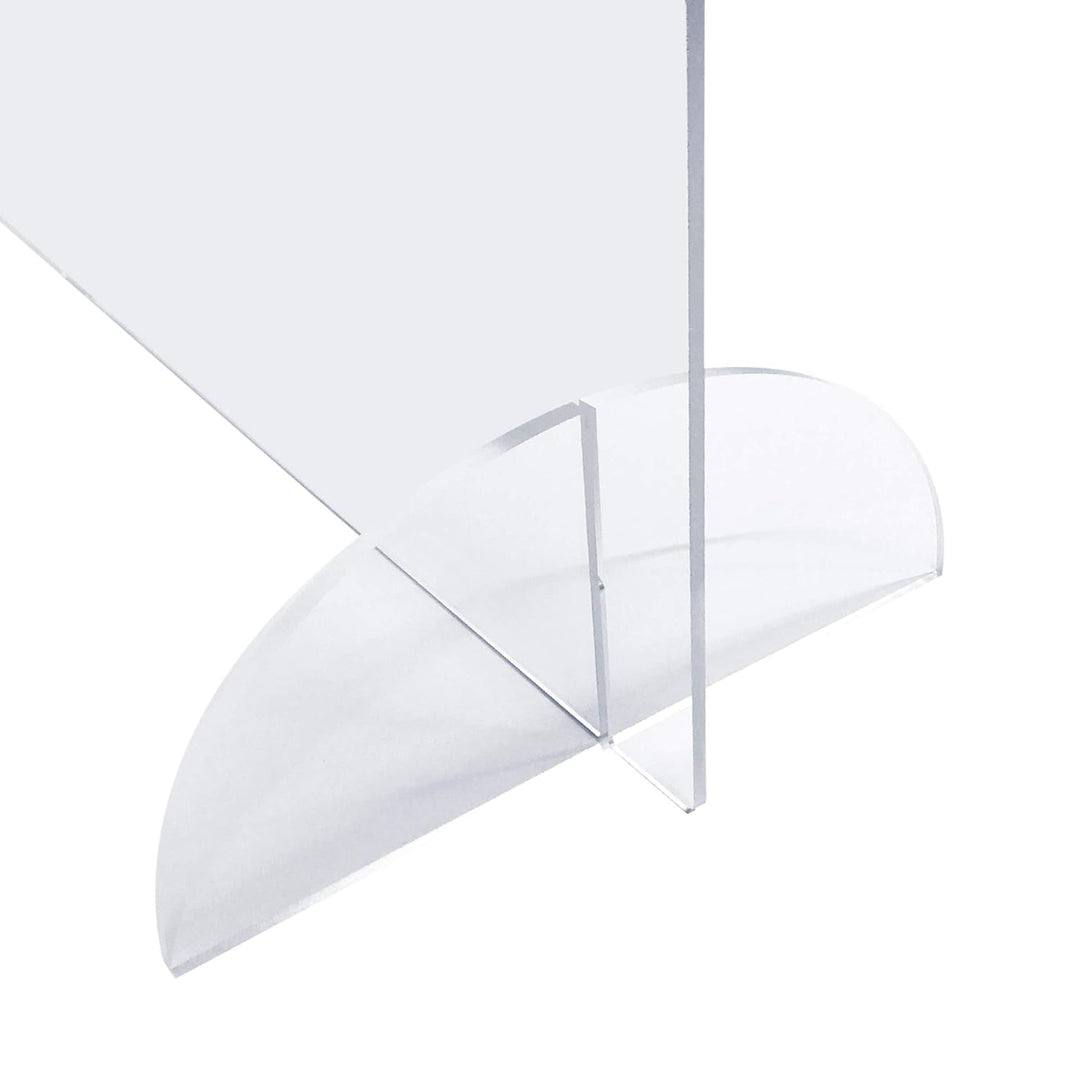 Spuckschutz (65 x 90 cm) als Schutzwand und Schutzscheibe aus PLEXIGLAS® mit Durchreiche 65.0 x 90.0